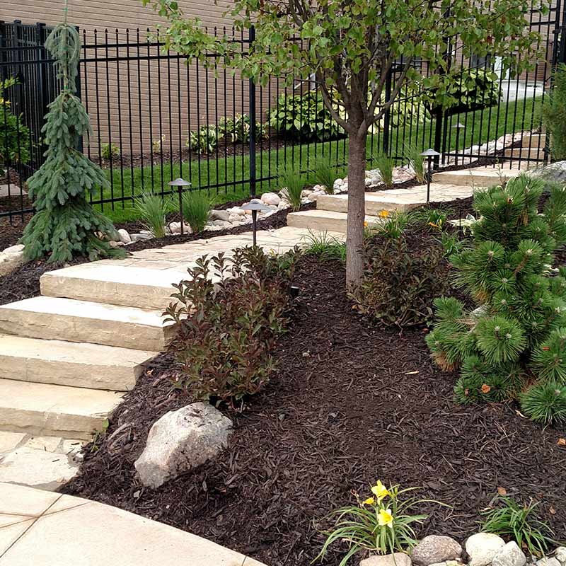 Mueller Home Project - Contemporary - Landscape - Omaha - by Arbor Hills  Trees & Landscaping